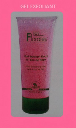 GEL EXFOLIANT DOUX A L'EAU DE ROSE